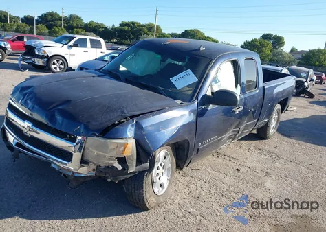 2012 Chevrolet Silverado 1500 Lt из США, поврежденный, VIN 1GCRCSE05CZ287273